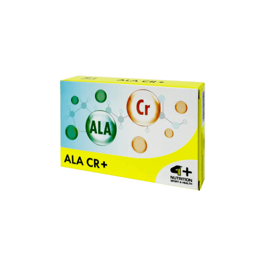 4+ Nutrition Ala CR+ 30 kaps. alfa lipolinė rūgštis lieknėjimui ir cukraus kontrolei