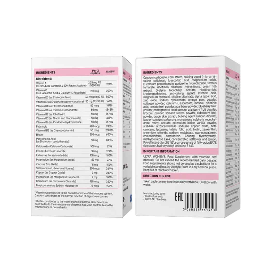 VPLAB ULTRA WOMEN'S multivitamin - moteriški Multivitaminai 90 kaps