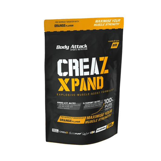 Body Attack CREAZ Xpand 300g  – Kreatino ir citrulino pre-workoutas