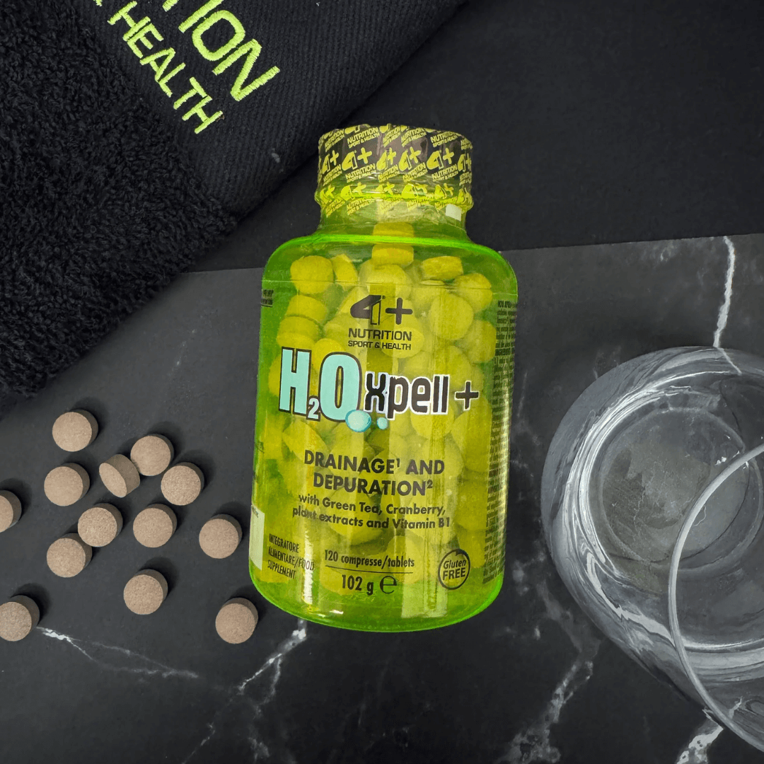 4+ Nutrition H2O Xpell+ papildas – 120 tabl. pakuotė