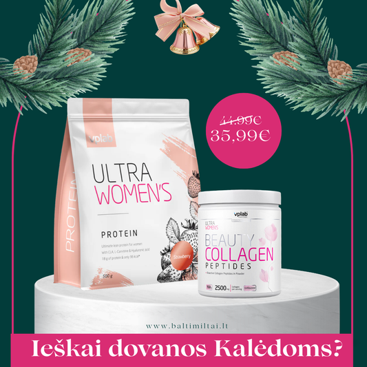Baltymai + Kolagenas!🎁